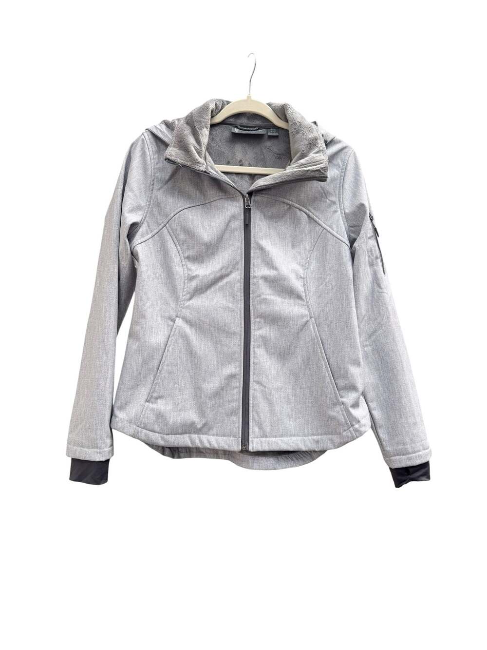 Free Country Super Softshell Water-Resistant Hooded Jacket
